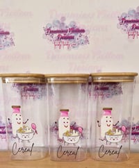 Cereal Storage Jars