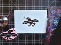 SONGBIRD 5x7 Block Print