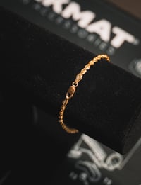Image 1 of 10k Solid Gold Rope Bracelet 