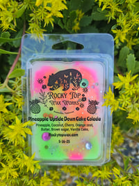 Image 1 of Pineapple upside down cake colada - A Rockytop Wax Works exclusive custom houseblend fragrance 