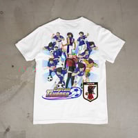 Image 1 of Captain Tsubasa T-Shirt – Japan National Soccer Team Anime Shirt