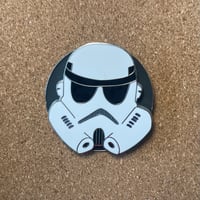 Image 1 of “Move Along!” Sliding Enamel Pin.