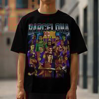 Image 2 of FC Barcelona Group T-Shirt – Official Fan Apparel | Unisex Cotton Tee