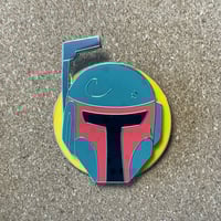 Image 1 of “He’s No Good To Me Dead.” Sliding Enamel Pin