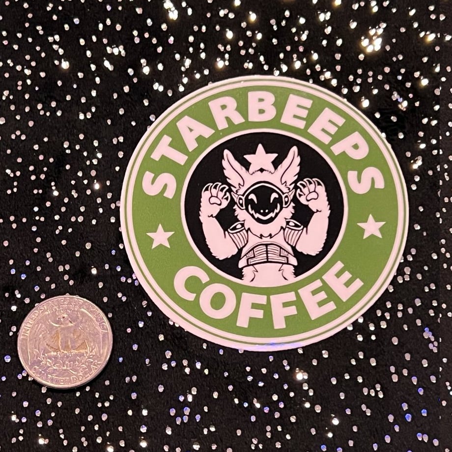 Image of Sticker: Starbeeps protogen