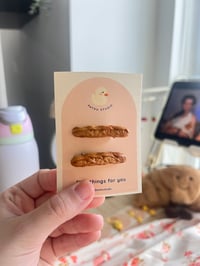 Image 2 of baguette hair clip 2pcs
