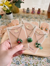 Image 2 of frog stainless steel necklace