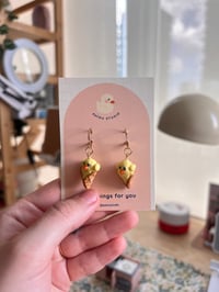 Image 3 of tiny patou ice cream dangle earrings