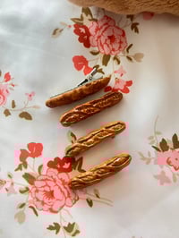 Image 4 of baguette hair clip 2pcs