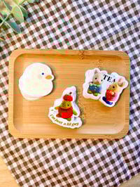 Image 5 of patou, sapeaux or calico critters die cut stickers