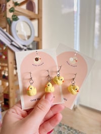 Image 1 of miniature baby patou dangle earrings