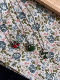 Image 4 of frog stainless steel necklace