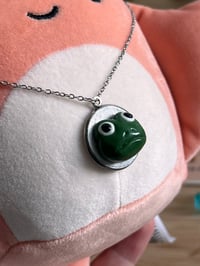 Image 5 of frog stainless steel necklace