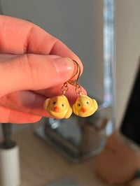 Image 5 of miniature baby patou dangle earrings