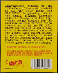 Image 4 of The Exploited  ''Horror Epics.'' lp
