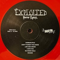 Image 5 of The Exploited  ''Horror Epics.'' lp