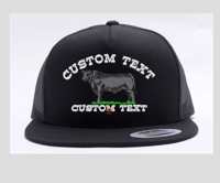 Image 4 of Toros Personalizado/Custom Text Snapback hat
