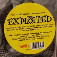 Image 3 of The Exploited  ''Live Lewd Lust'' lp