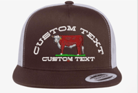 Image 9 of Toros Personalizado/Custom Text Snapback hat