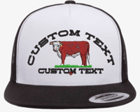 Image 10 of Toros Personalizado/Custom Text Snapback hat
