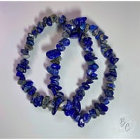Midnight Muse Lapis Chip Bracelet