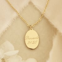 Image 1 of Strength + Dignity Necklace 👑