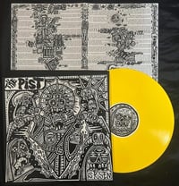 The pist - is risen (2nd press yellow) lp
