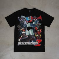 Image 1 of Mazinger Z Tribute T-Shirt – Retro Anime Bootleg Graphic Tee | 100% Cotton Unisex Shirt