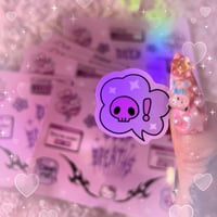 Image 3 of Self Care Sticker sheet💕