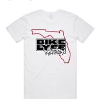 Image 1 of Bike Lyfe Nation FLORIDA EDITION T- Shirt - White