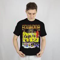 Image 2 of Ecuador National Soccer Team T-Shirt – Limited Edition Fan Gear | 100% Cotton Unisex Tee