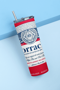 Image 2 of Borracha/Borracho Beer 20oz Tumbler