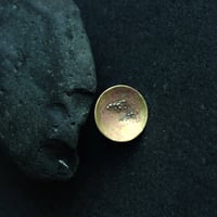 Image 1 of Mermaid Rock Pools Silver and Brass Ring