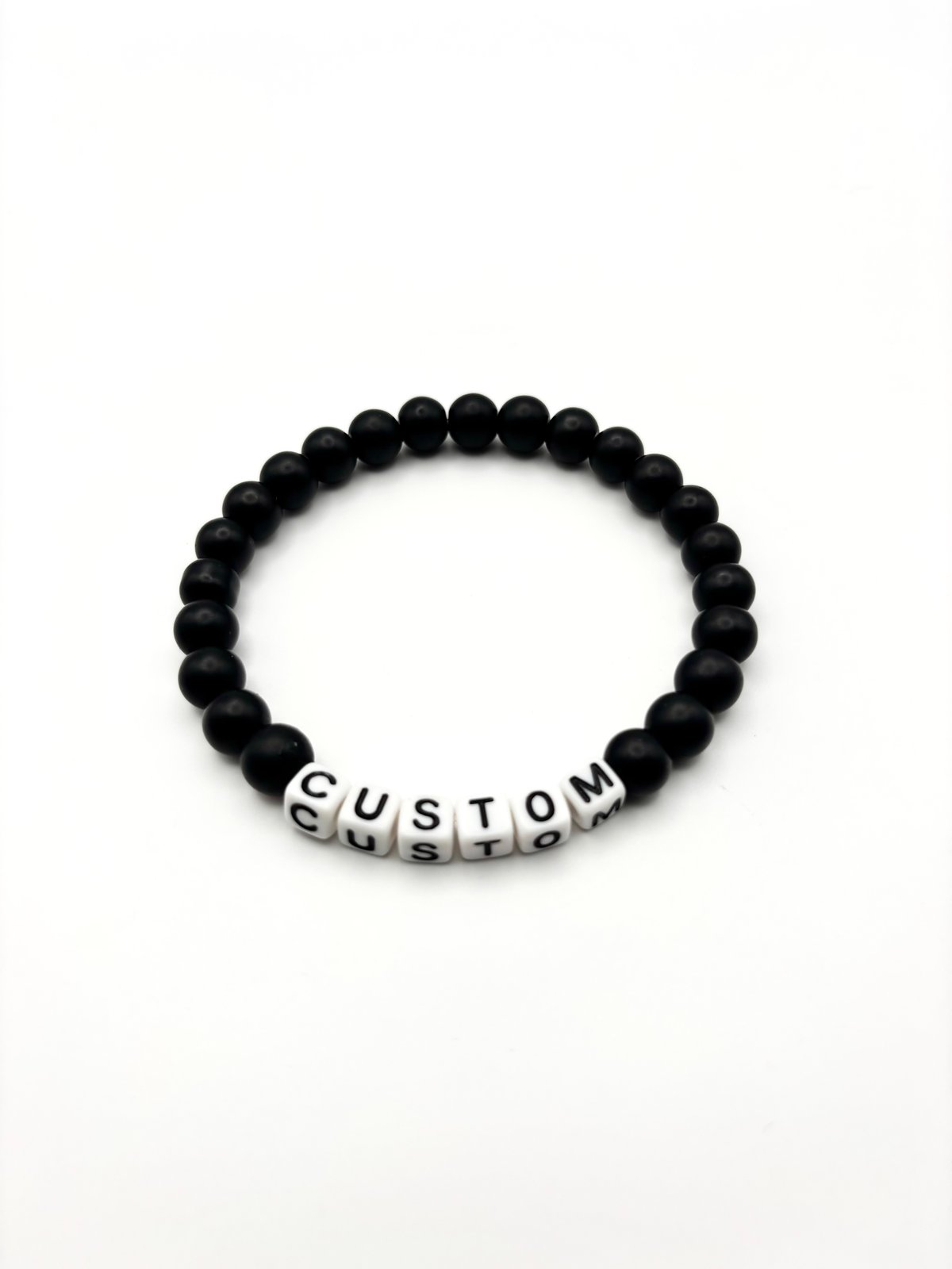 Image of Custom Name Beaded Bracelet