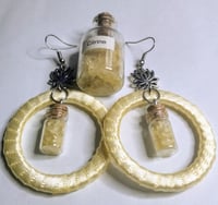 Image 1 of Citrine Glow – Bottled Abundance Crystal Earrings