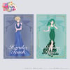 Sailor Moon Flower Dress Series Postcard & Acrylic Card Stand