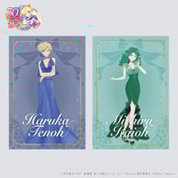 Image 7 of Sailor Moon Flower Dress Series Postcard & Acrylic Card Stand