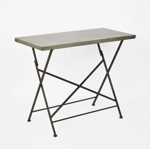 Image of Folding Zinc Table 