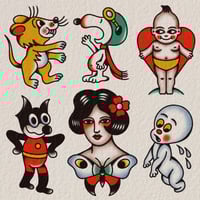 Snoopy and friends