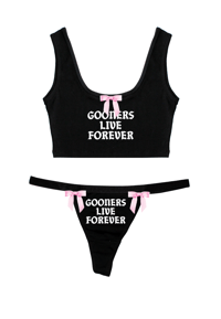 GOONERS LIVE FOREVER SCOOP NECK TOP SET