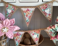 Image 3 of #39 Rustic Bunting - 10 flags *Flat rate $15.50 postage*