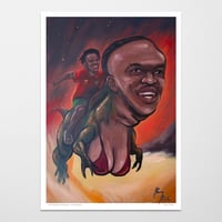 KSI Voluptuous Dinosaur (signed print)