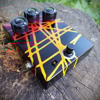 Image 4 of DRIP STRIPE MUFF FUZZ red