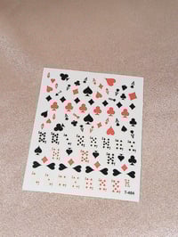 Image 4 of Playing Cards Nail Stickers