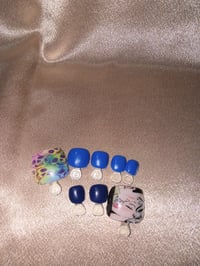 Image 2 of Custom Press On Toes