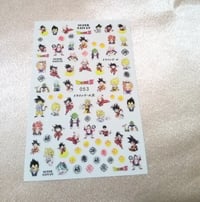 Image 5 of Anime Nail Stickers