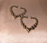 Image 1 of Heart Shaped Earrings
