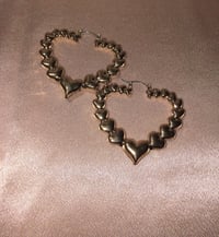 Image 3 of Heart Shaped Earrings
