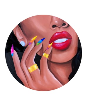 Image of Vivrant Bae (Round Accent Table)