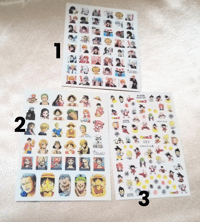 Image 3 of Anime Nail Stickers